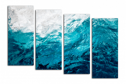 Модульная картина Краски воды